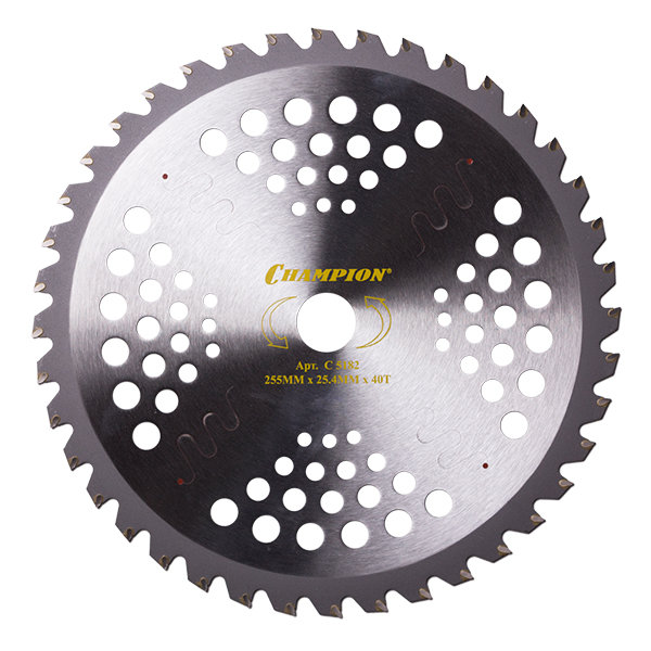 Нож с зубцами из твердого сплава Ninja 40/255/25,4 (SRM-330ES/SRM-350ES,4605,T433,T523,T437,T517) (C5182)