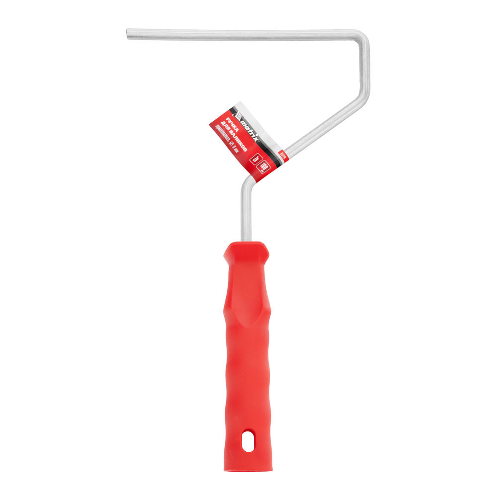 Ручка для валиков 180 мм, D ручки 8 мм, оцинкованная Matrix (81220)