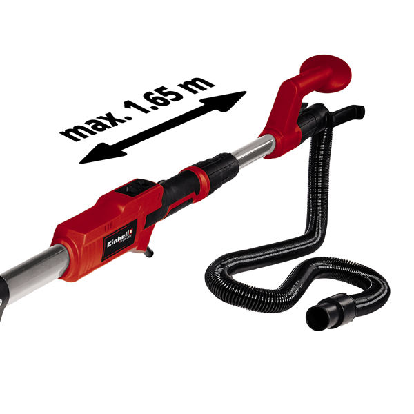 Шлифмашина д/стен и потолка Einhell TE-DW 225 X, 750Вт,телеск.рук,кругл+треугол,кейс E-box (4259960)