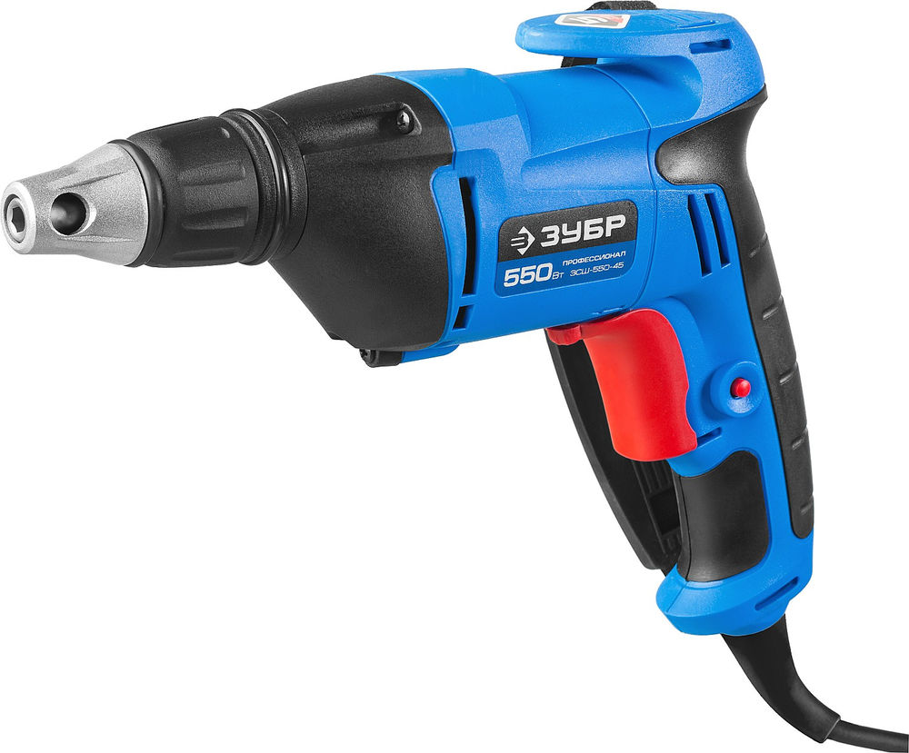 Шуруповерт сетевой 550 Вт, 10 Н·м ЗУБР УНИВЕРСАЛ ЗСШ-550-45