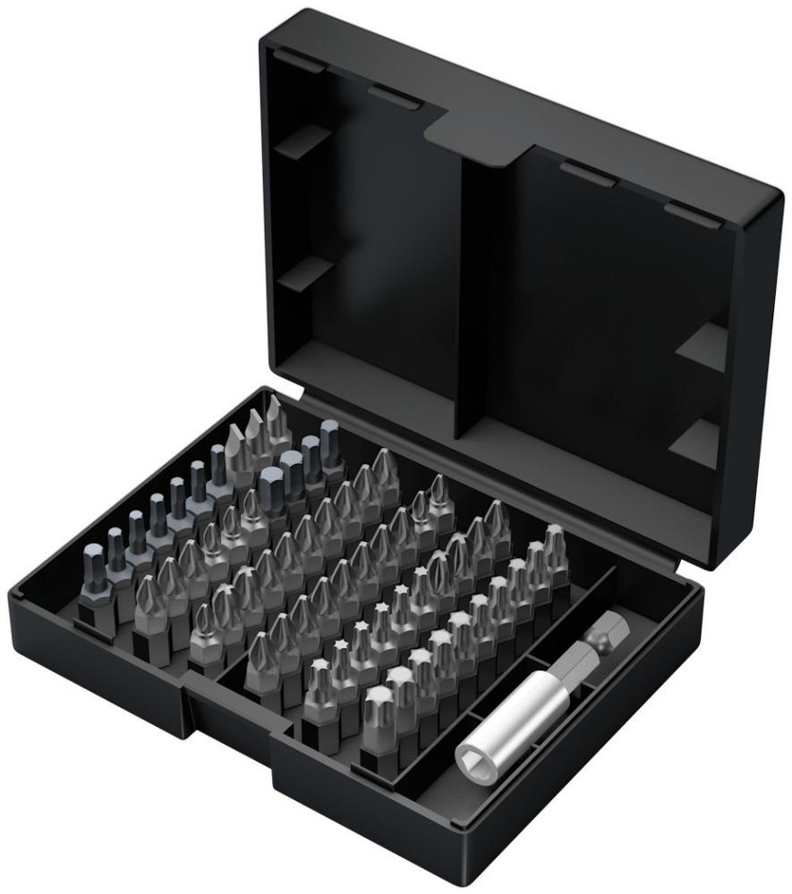 Набор бит с битодержателем 61 Universal 3, 61 пр., 1/4 C6.3 Bit-Safe WE-057127
