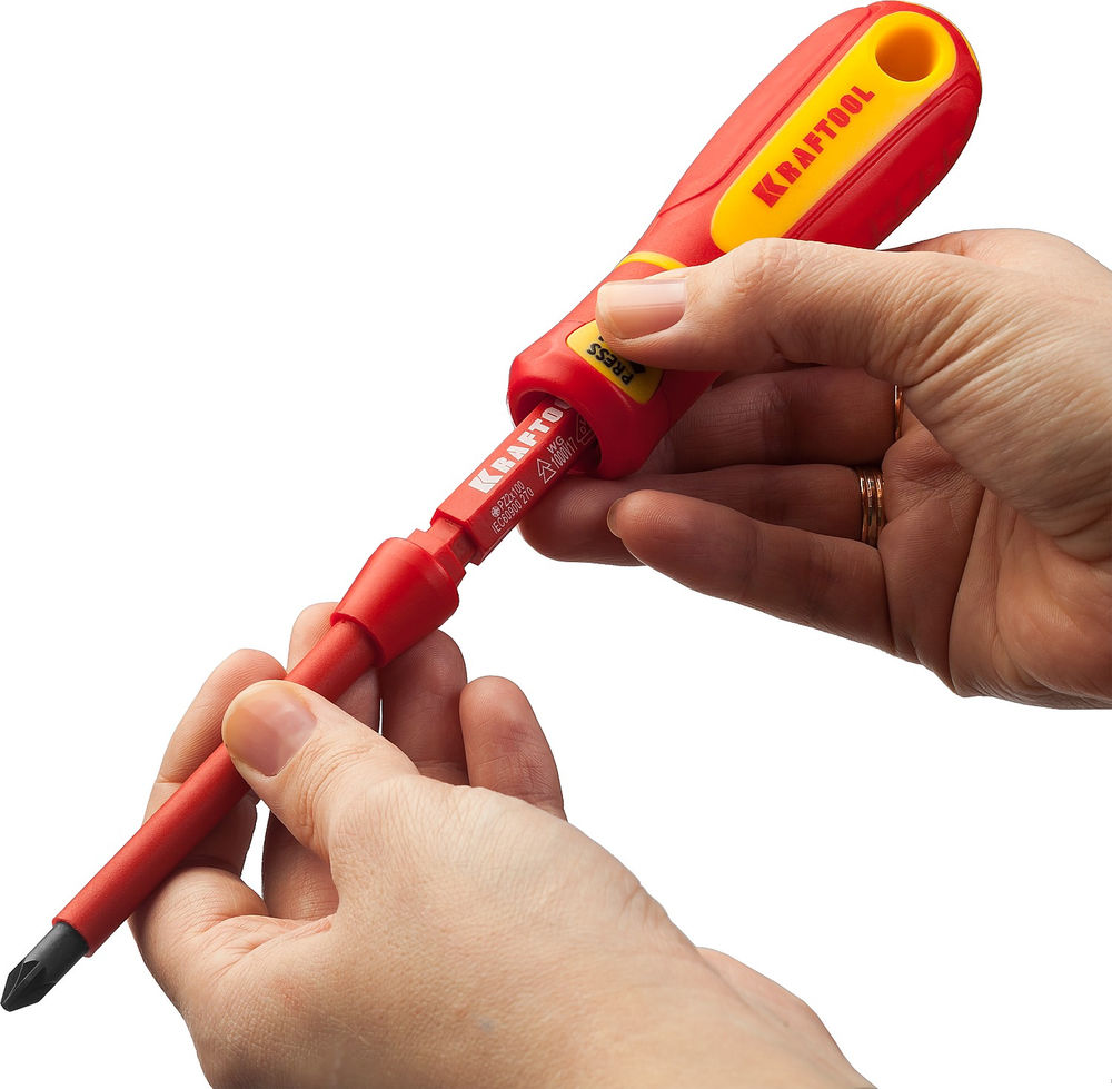 Набор высоковольтных отверток, 18 предм Х-Drive Electro KRAFTOOL 220092-H18