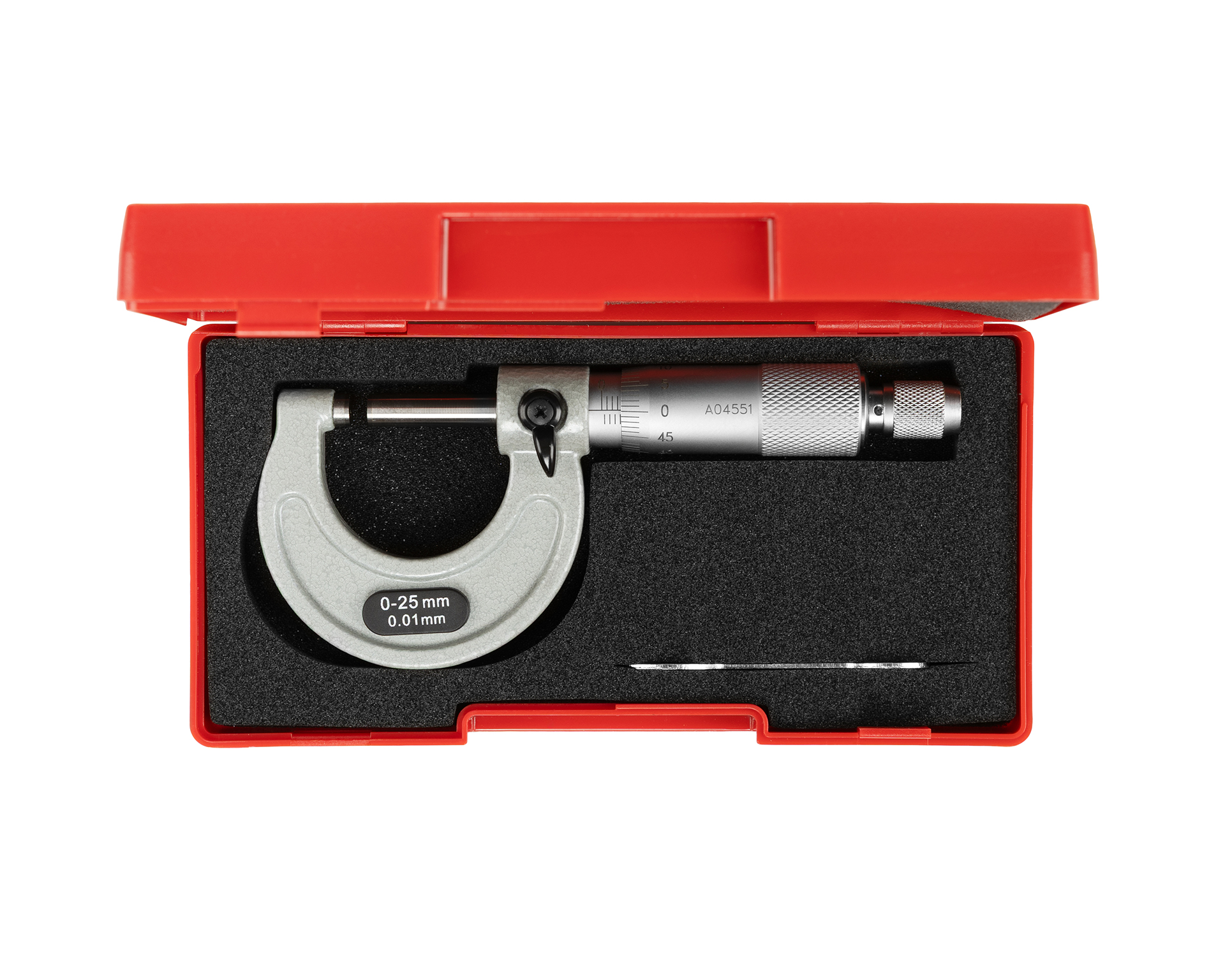 Микрометр МК- 25 0,01 круглая скоба 261-101D Guanglu