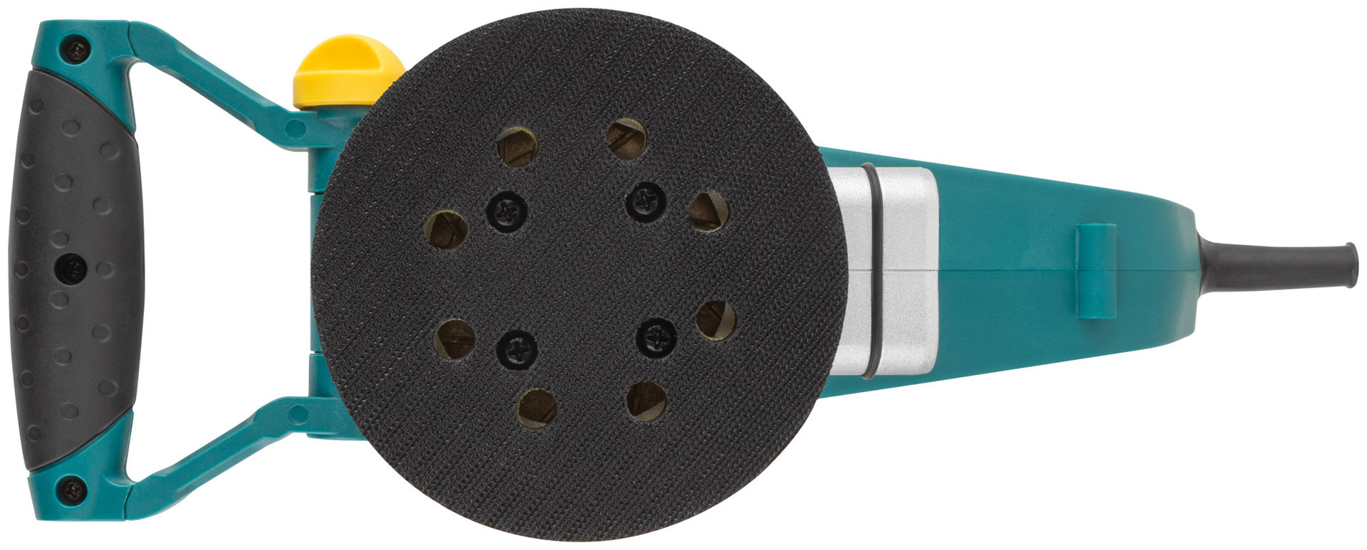 Шлифмашина эксцентриковая 480 Вт; 4000-14000 об/мин; 125 мм; 2 кг; липучка; коробка (80585)