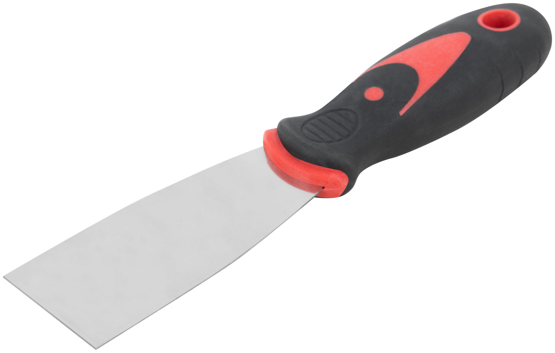 Шпатель, нерж.сталь, прорезиненная ручка 1,5 (40 мм) (06702)