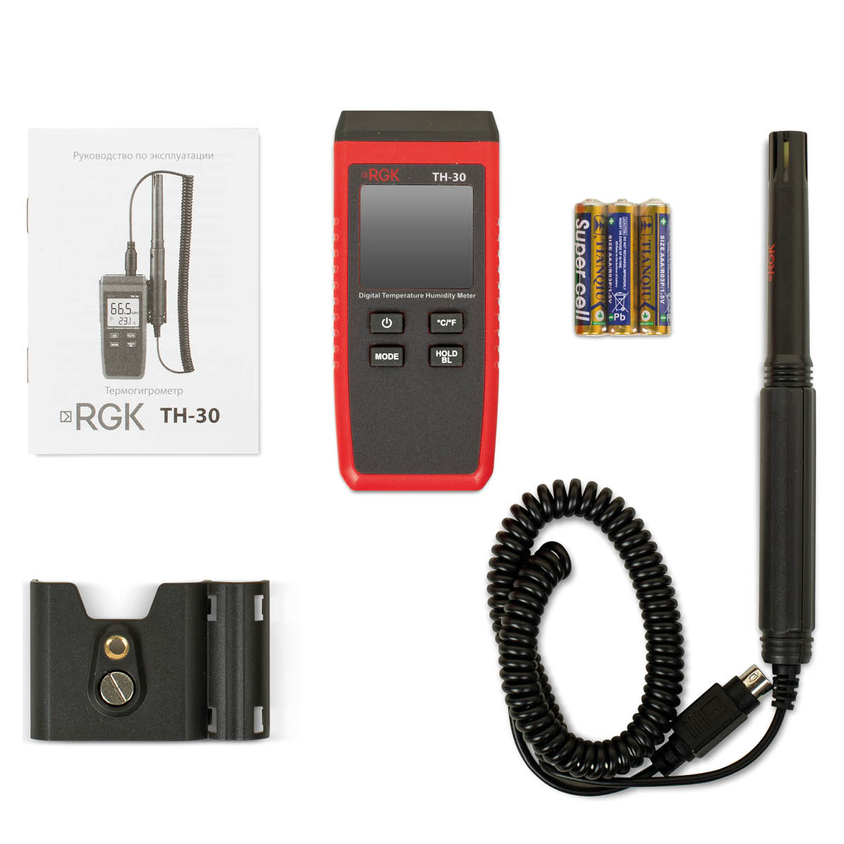 Термогигрометр RGK TH-30 с поверкой