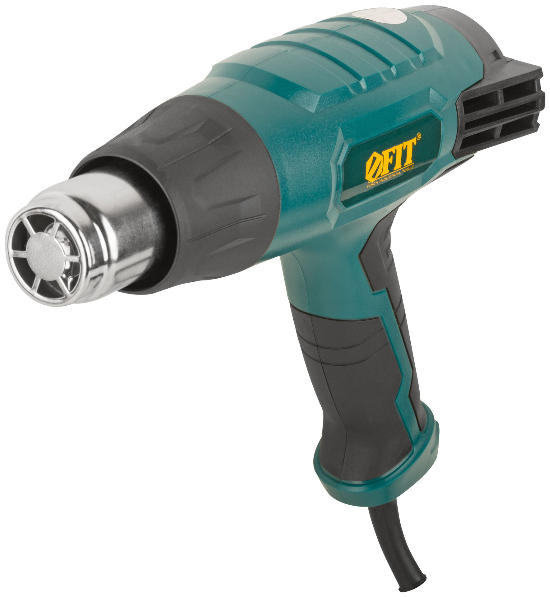 Фен технический 2000 Вт; 60/400/600 °C; 300/500/500 л/мин; рез. накл.; коробка (80611)