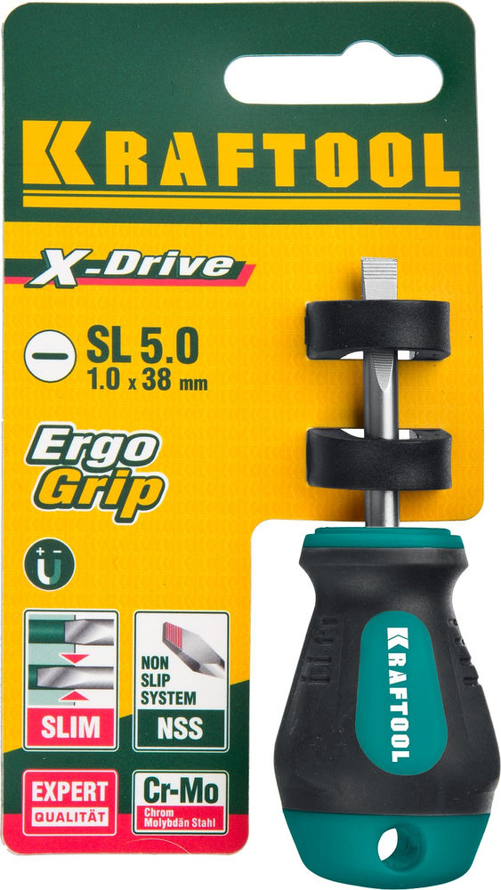 Отвертка SL5 x 38 Х-Drive KRAFTOOL 250071-5.5-038