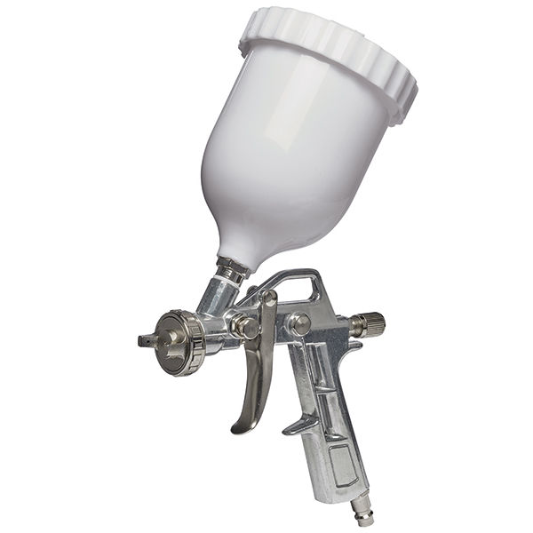 Краскопульт пневматический Einhell, 0,6 л, сопло 1,4 мм, верх. бак (4133000)