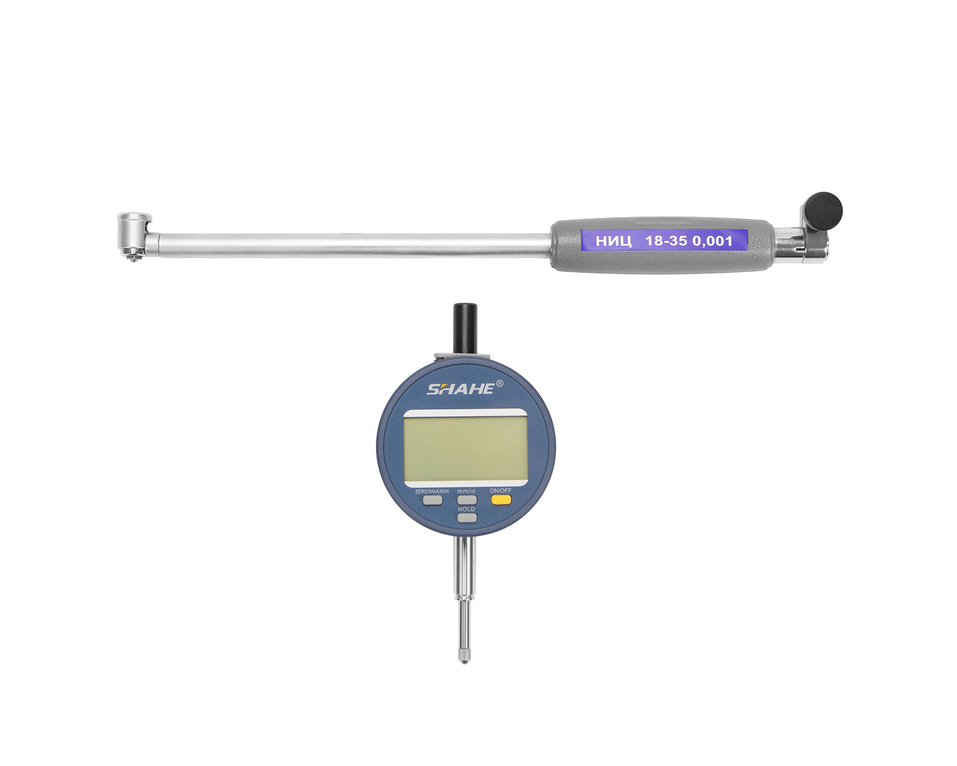 Нутромер индикаторный электронный НИЦ пов.точн. 18-35 0,001 (ГРСИ №85113-22) SHAHE