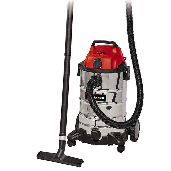 Пылесос строительный Einhell TC-VC 1930 SA, 1500Вт,190мбар,30л,розетка (2342190)