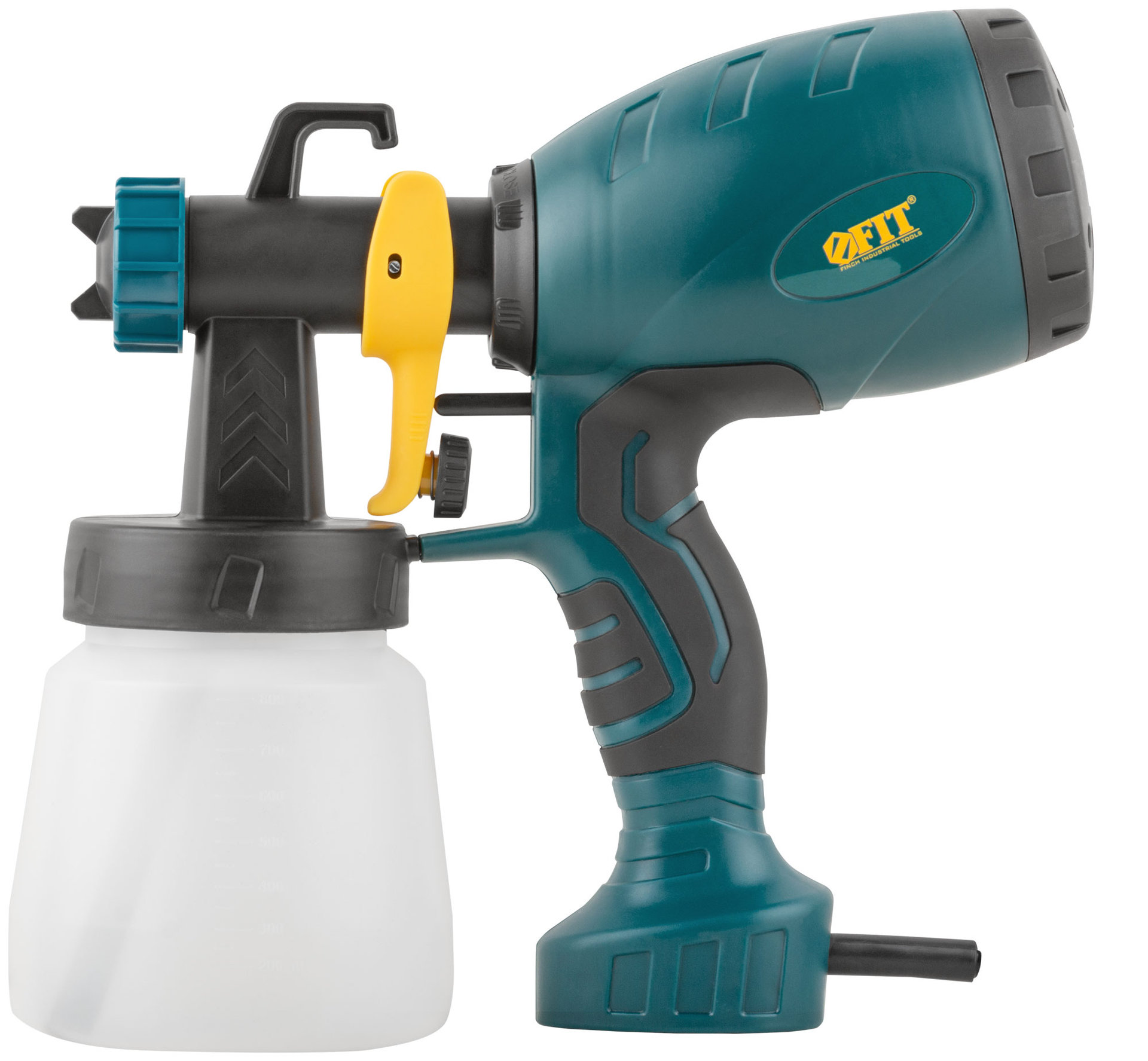 Распылитель электрический 500 Вт; 2,5 мм; 800 мл; 40 din/сек; 800 мл/мин; HVLP; коробка (80990)