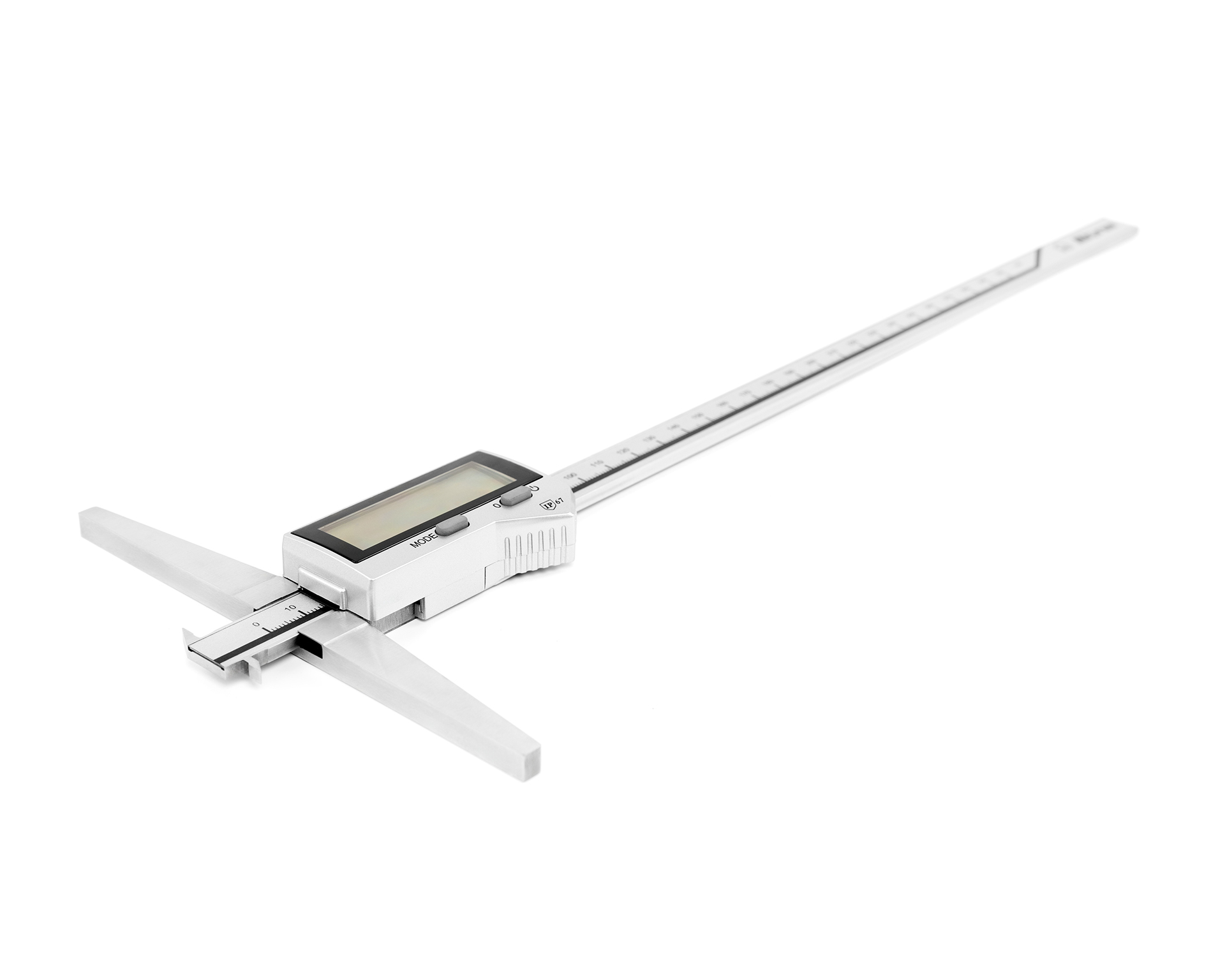 Штангенглубиномер ШГЦ- 300 0.01 электр. (ГРСИ 93125-24) IP67 Bluetooth с 2-мя крюками МИК