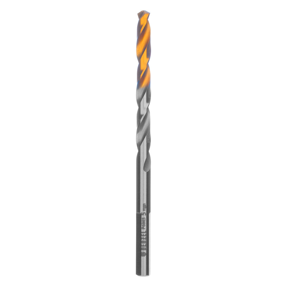 Сверло спиральное по металлу 5 x 86 мм, Р6М5, Golden Tip Denzel (718233)