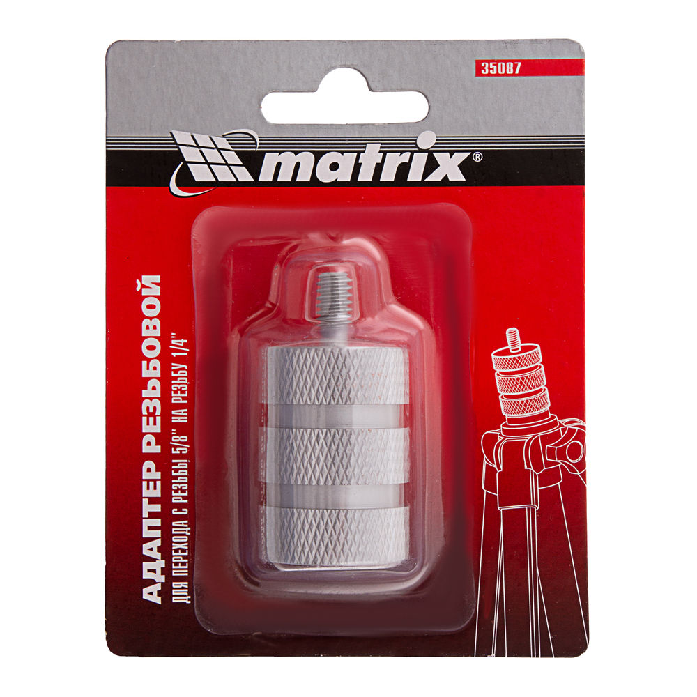 Адаптер резьбовой 5/8-1/4 Matrix (35087)