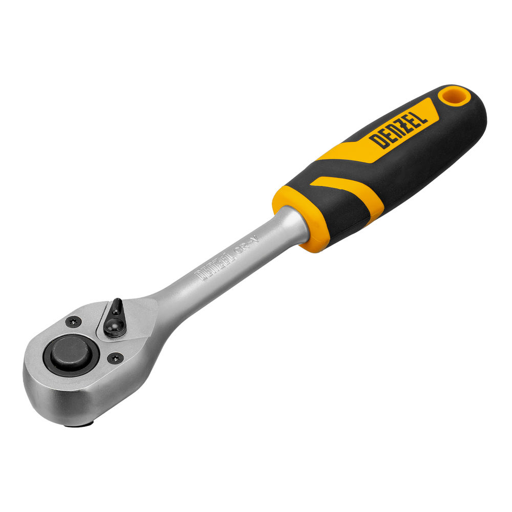 Набор инструментов, 1/2, 1/4, 3/8, CrV, S2, пластиковый кейс, 144 предмета Denzel