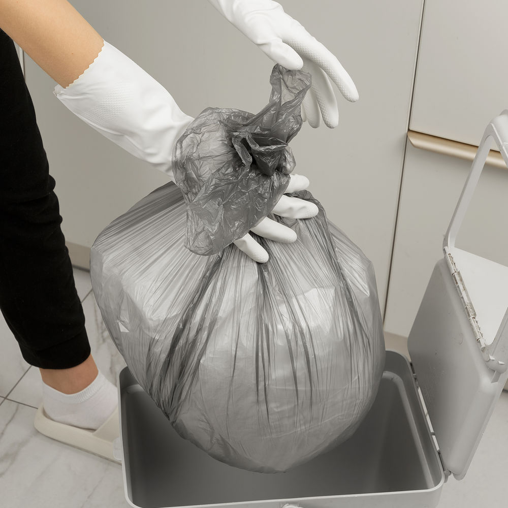 Пакеты для мусора 20 л x 30 шт. серые, Home Palisad (927015)