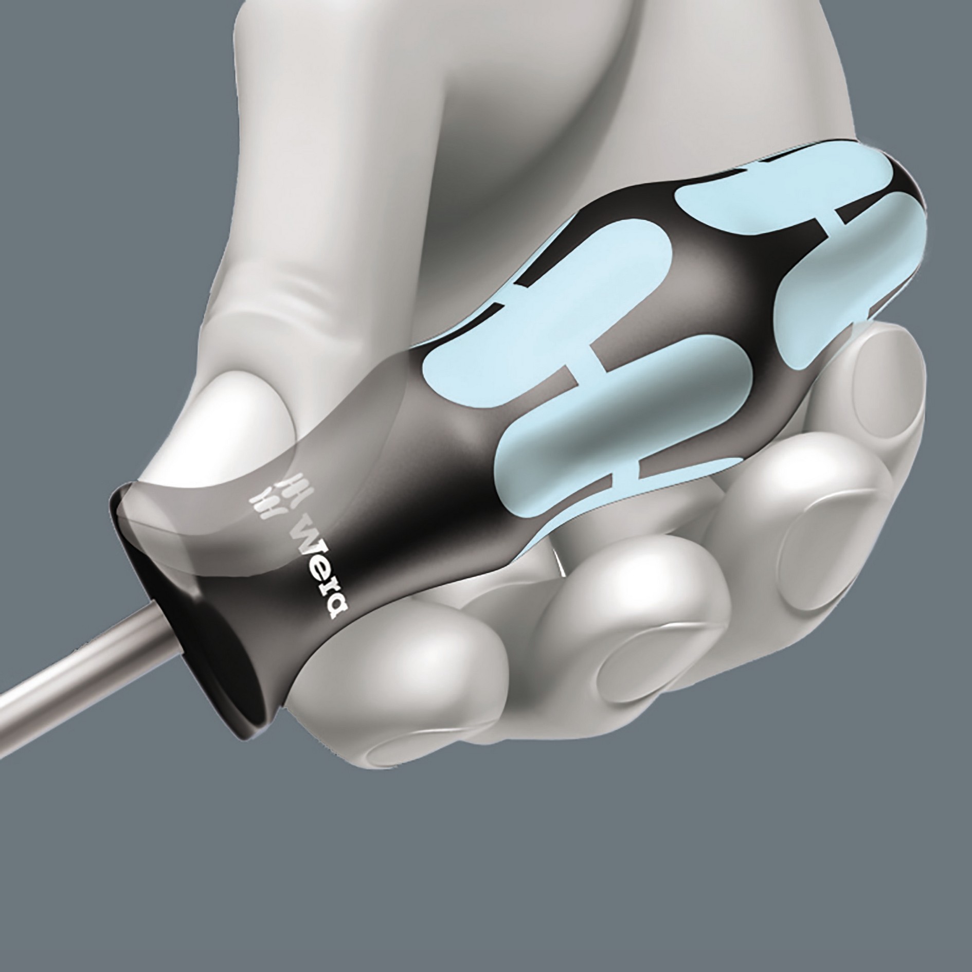 Отвёртка крестовая PH 2 x 100 мм нерж. серия 3350 PH Wera WE-032022