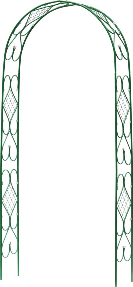 Декоративная арка АР ДЕКО, 240 х 120 х 36 см, разборная, стальная GRINDA 422251