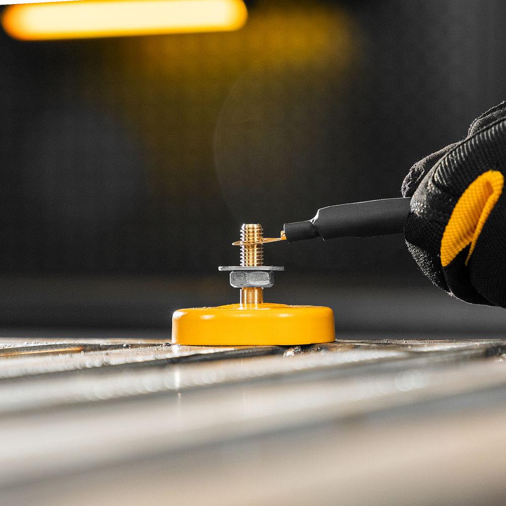 Клемма магнитная масса для сварочных работ Denzel (97559)