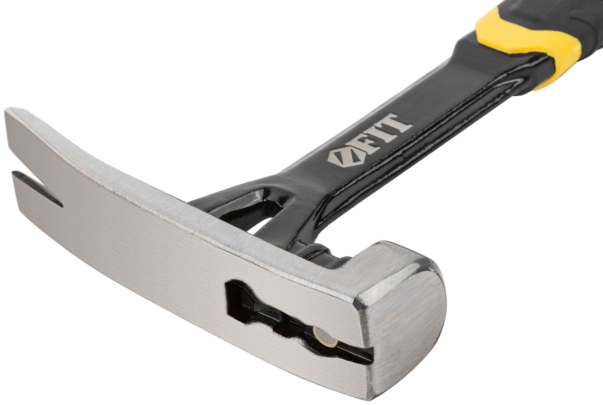 Молоток-гвоздодер, цельнометаллический Профи, 450 гр. (44798)