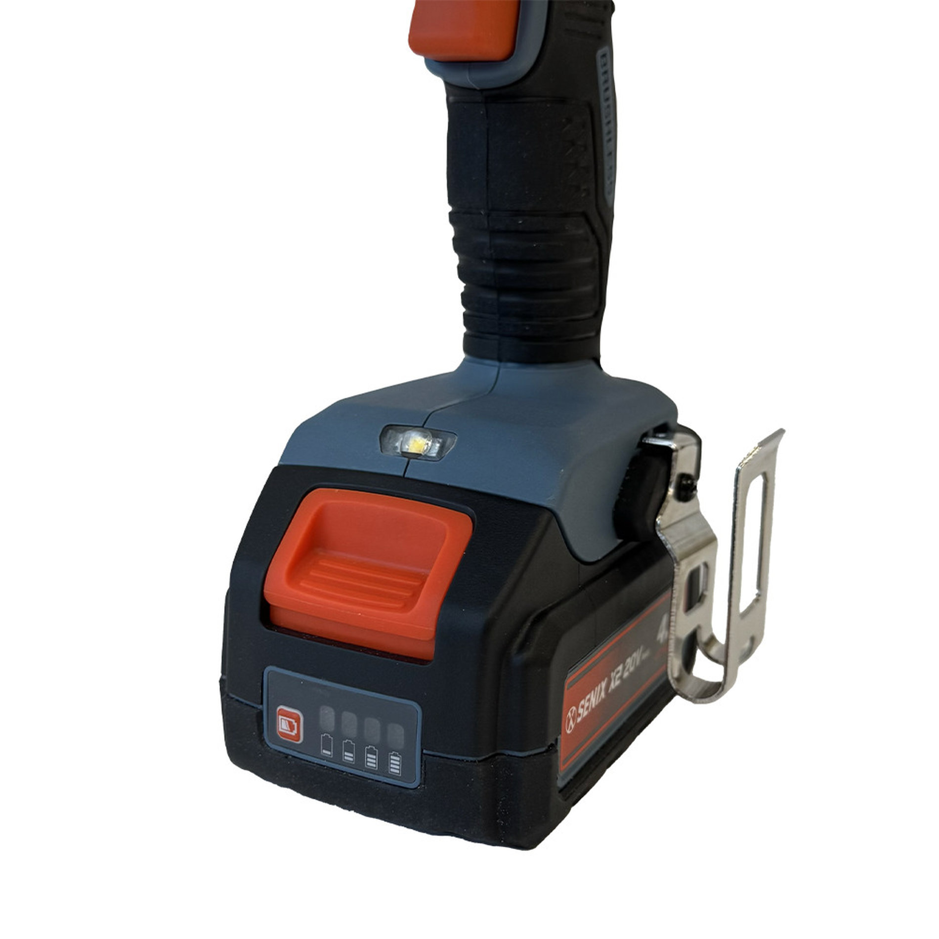 Ударная дрель-шуруповерт, 60 Нм, 1х4Ач, ЗУ, кейс X2 20В