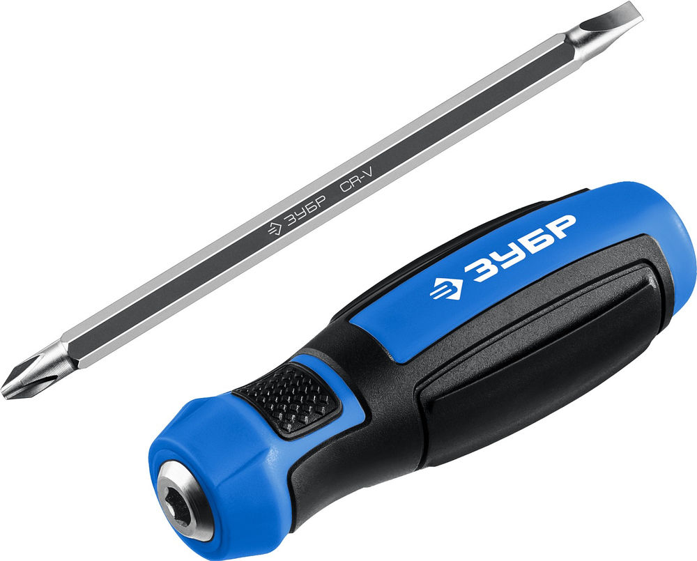 Отвертка переставная SL6/PH2 ЗУБР Профессионал 25029