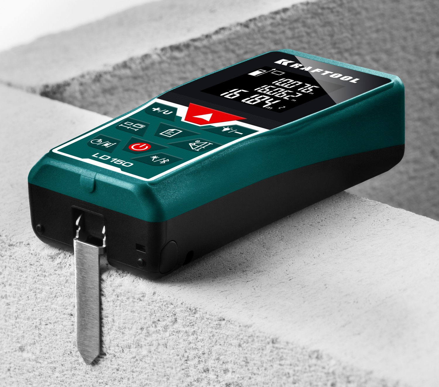 KRAFTOOL LD-150, 5 см - 150 м, лазерный дальномер (34767)