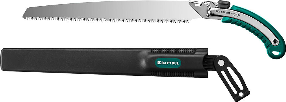 Ножовка 350 мм для быстрого реза сырой древесины Camp Fast 7 KRAFTOOL 15216