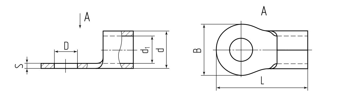 Наконечник кабельный ПМ 6–5 (КВТ) (47862)