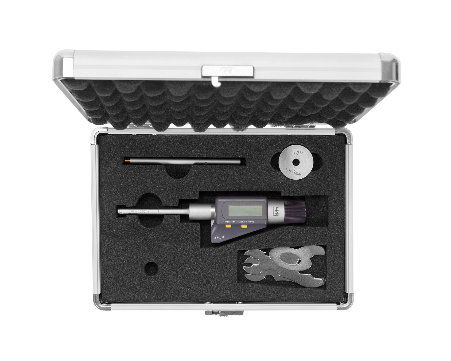 Нутромер микрометрический 3-точечный электронный 6- 8 0,001 у/к ЧИЗ