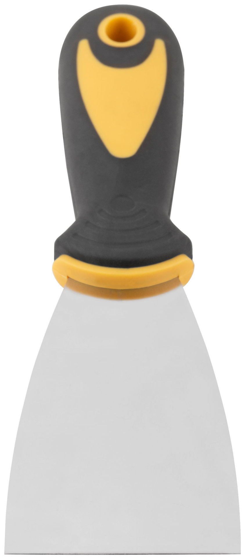 Шпатель, нерж.сталь, прорезиненная ручка 2 (50 мм) (06693)