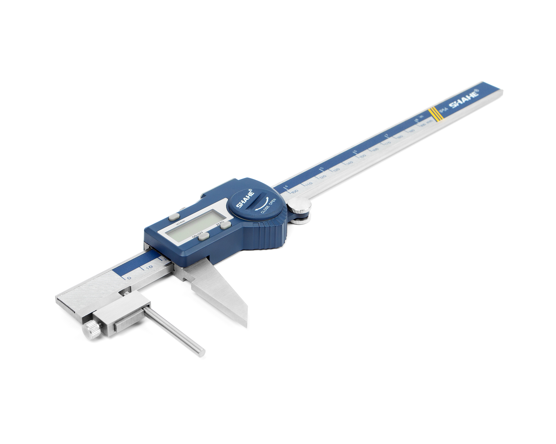 Штангенциркуль для стенок труб ШЦЦСТ 0-200 0,01 электр. SHAHE