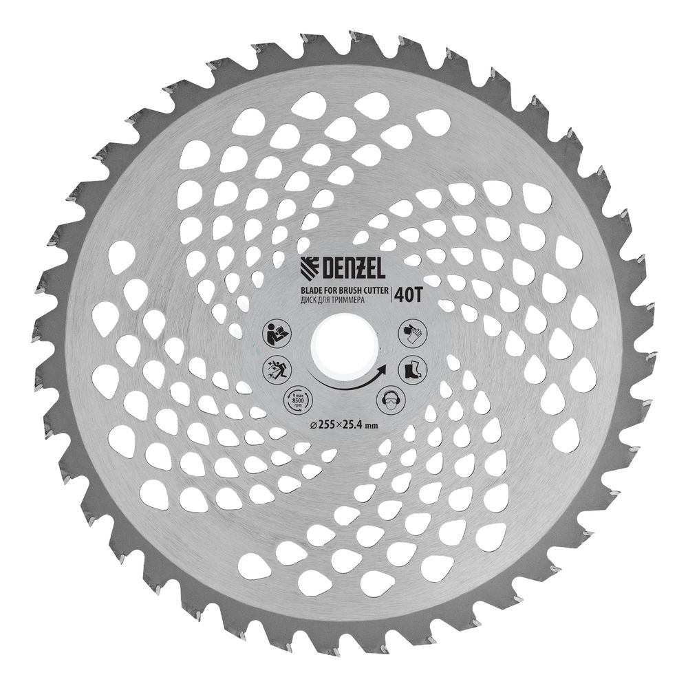 Триммер бензиновый DGT 520, 52 см3, 3 л. с, неразъемная штанга, состоит из 2 частей Denzel (96238)