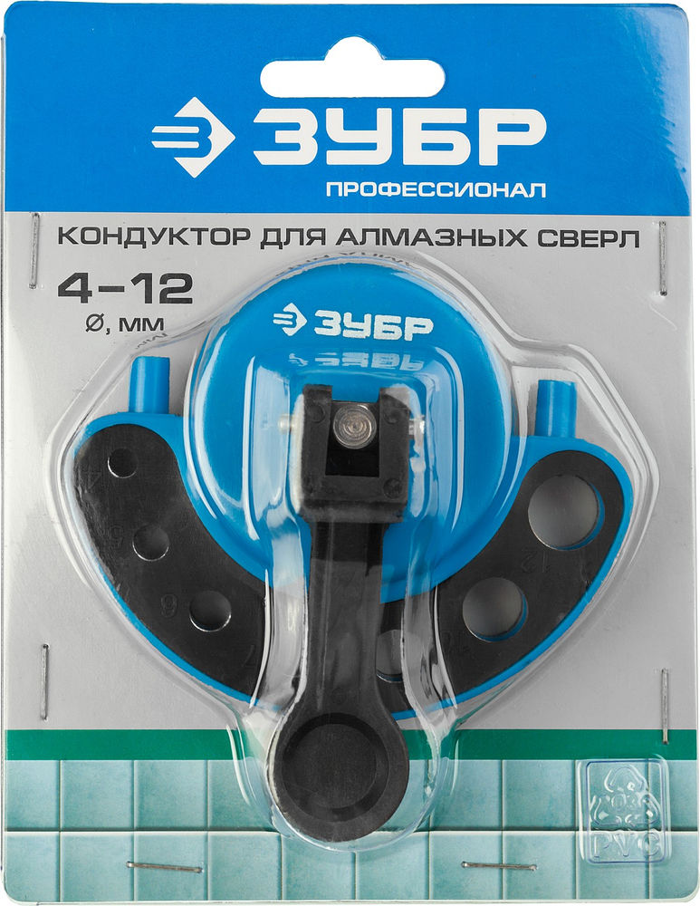 Кондуктор для сверл алмазных трубчатых 4–12 мм ЗУБР Профессионал 29853