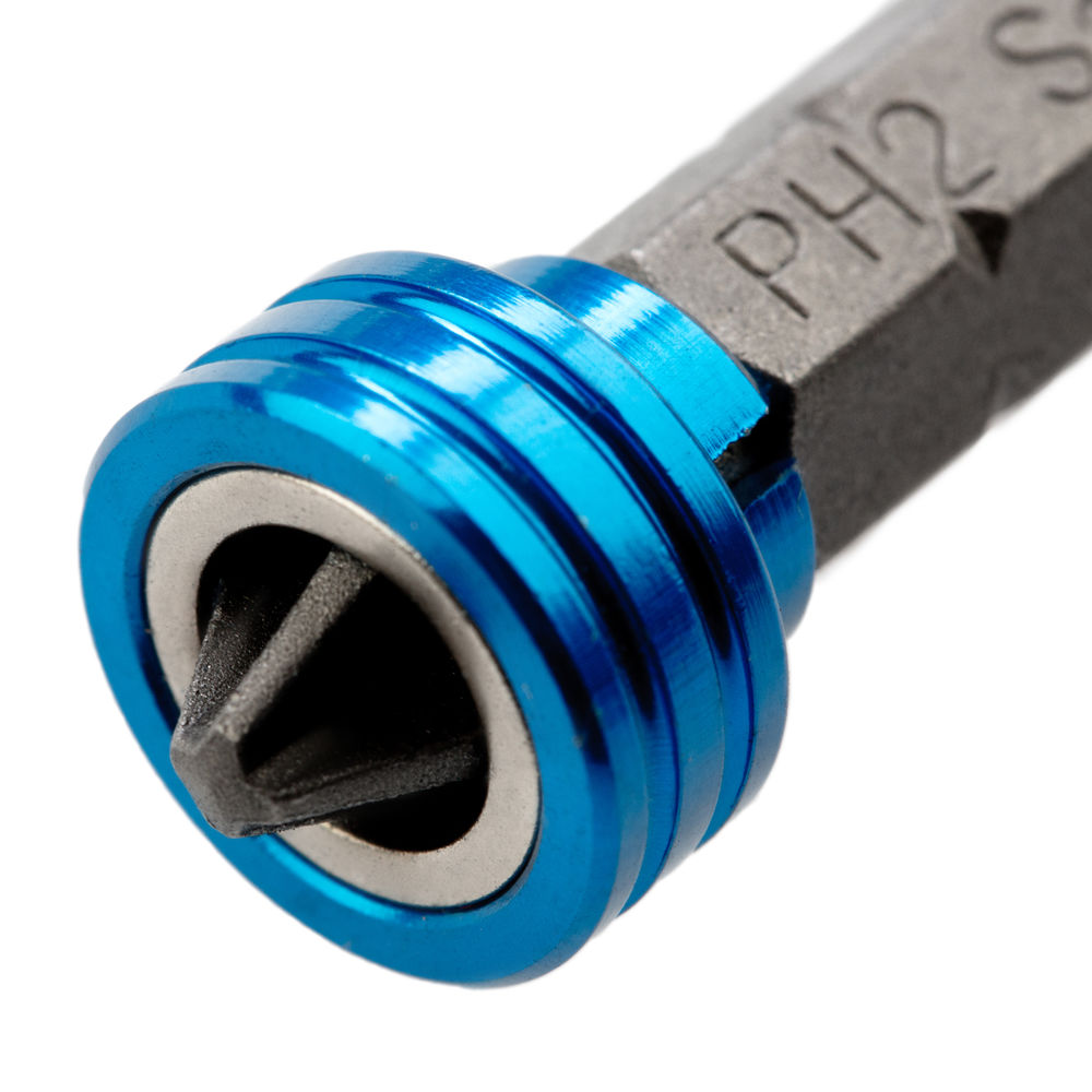 Бита PH2 x 25 мм с ограничителем и магнитом, для ГКЛ, S2 Gross (11455)