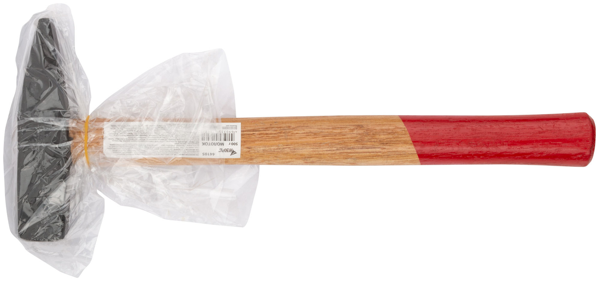 Молоток слесарный, деревянная ручка Оптима 500 гр. (44105)