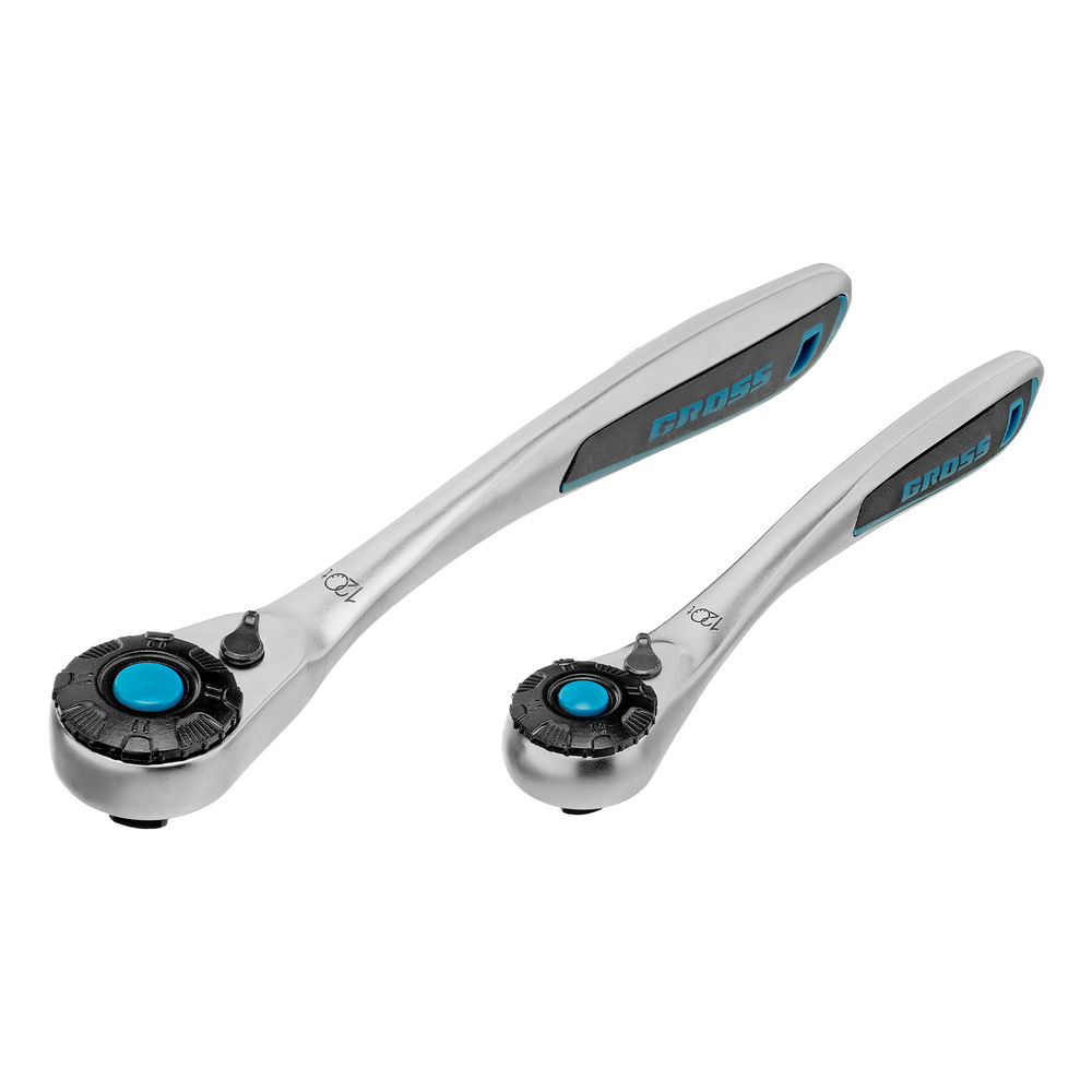 Набор инструментов, 1/4, 1/2, CrV, 120 зубьев, 115 предметов Gross