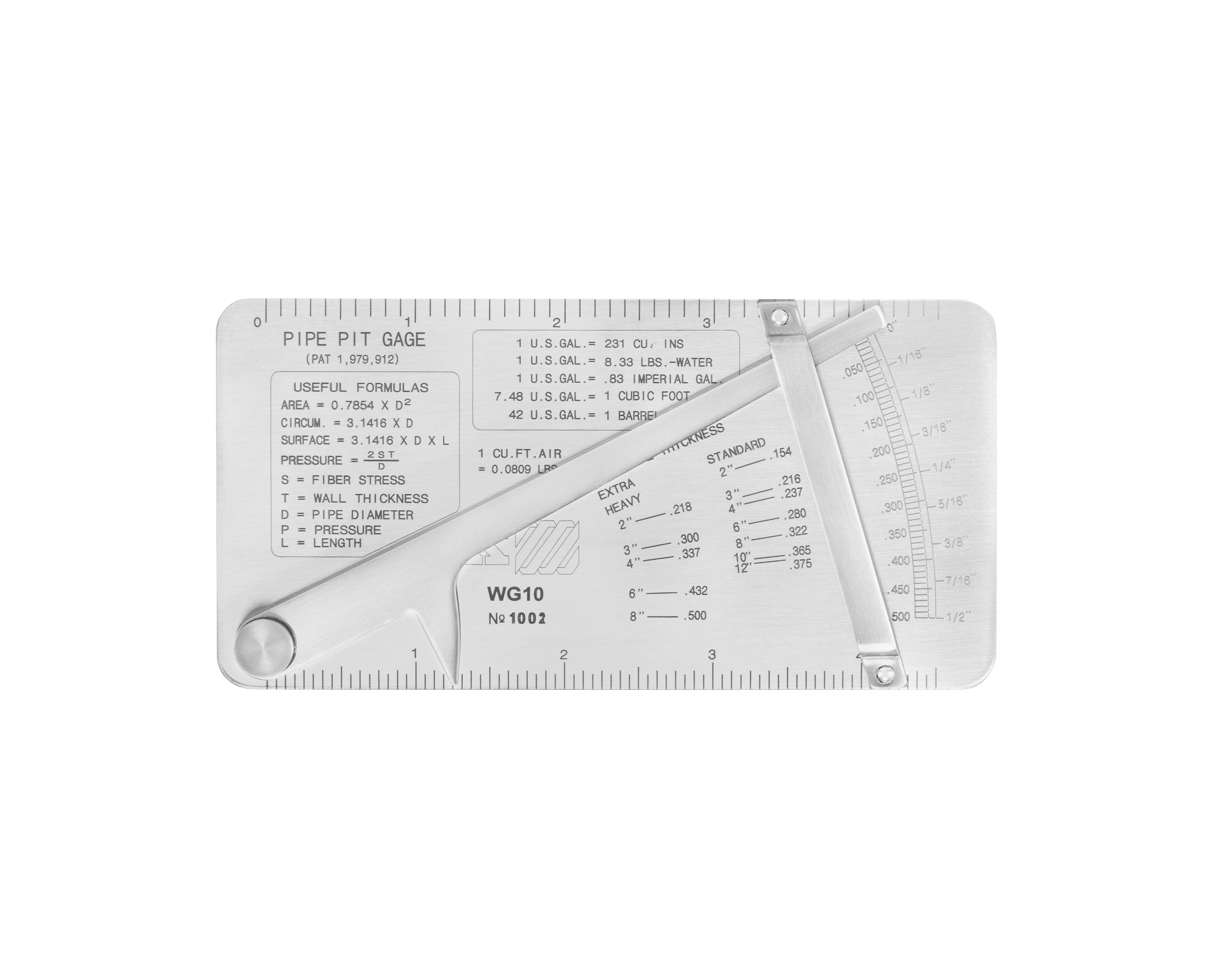 Шаблон сварщика WG-10