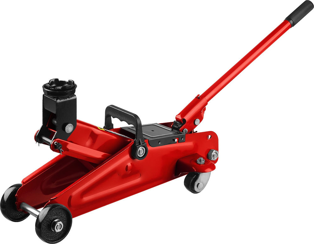 Домкрат подкатной в кейсе 2 т, 125 - 320 мм для легковых а/м R-22 RED FORCE Professional STAYER 43152-2-K