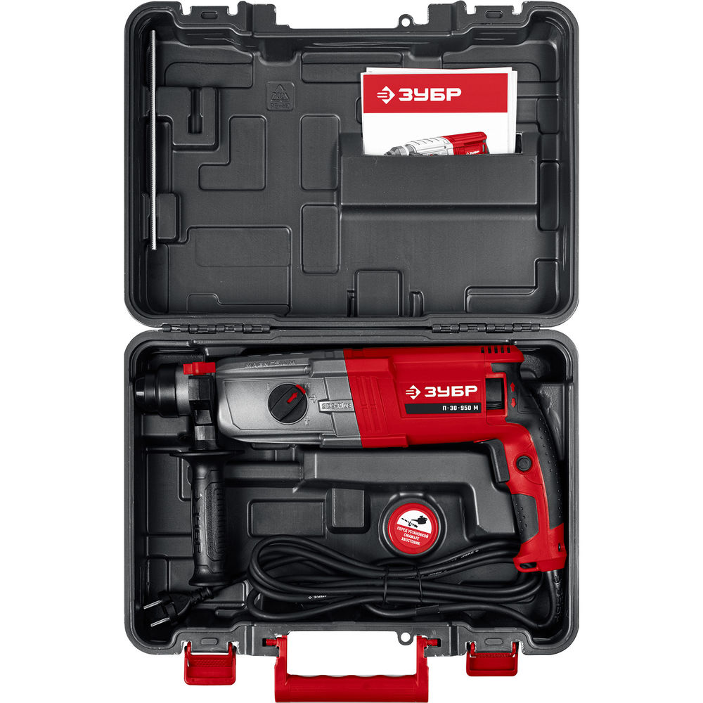 Перфоратор SDS Plus 30 мм 950 Вт мет. корпус ЗУБР П-30-950 М