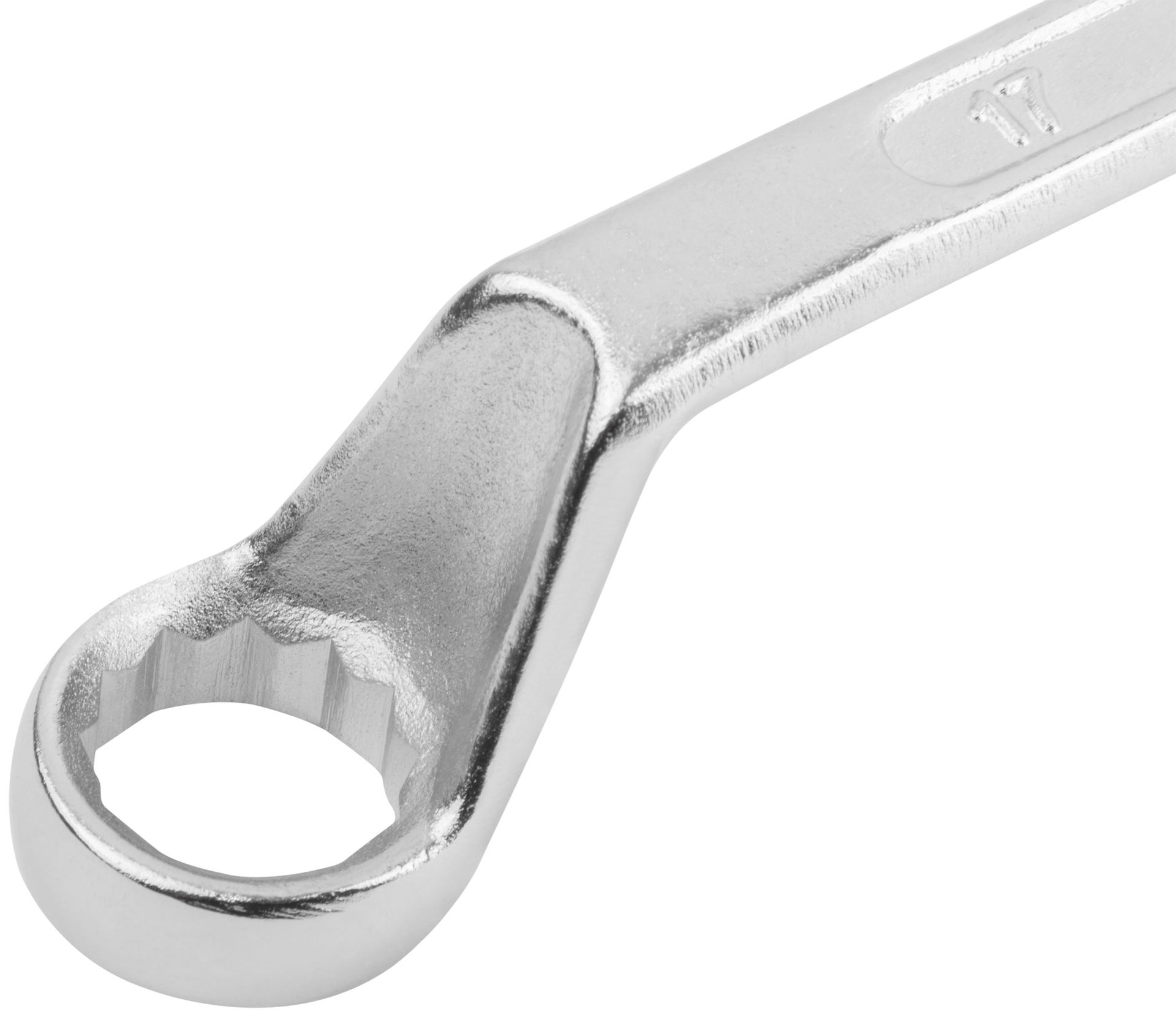 Ключ накидной Хард, хромированное покрытие 17х19 мм (63617)