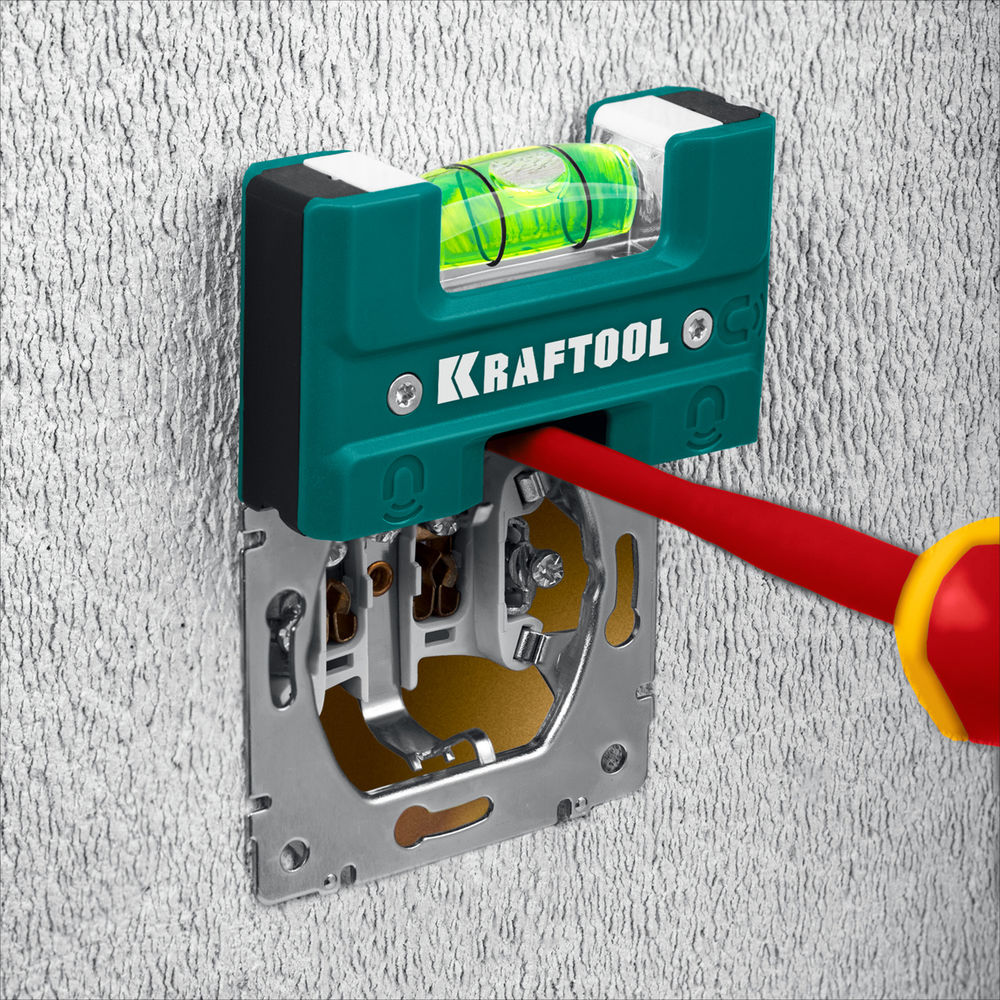 Магнитный уровень Electrо, 76 мм KRAFTOOL 34786