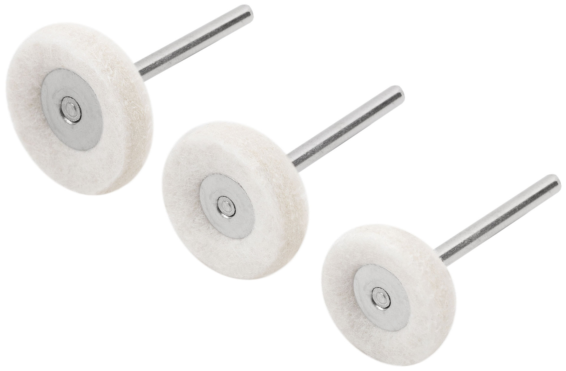 Круги полировочные, 3 шт. (36934)