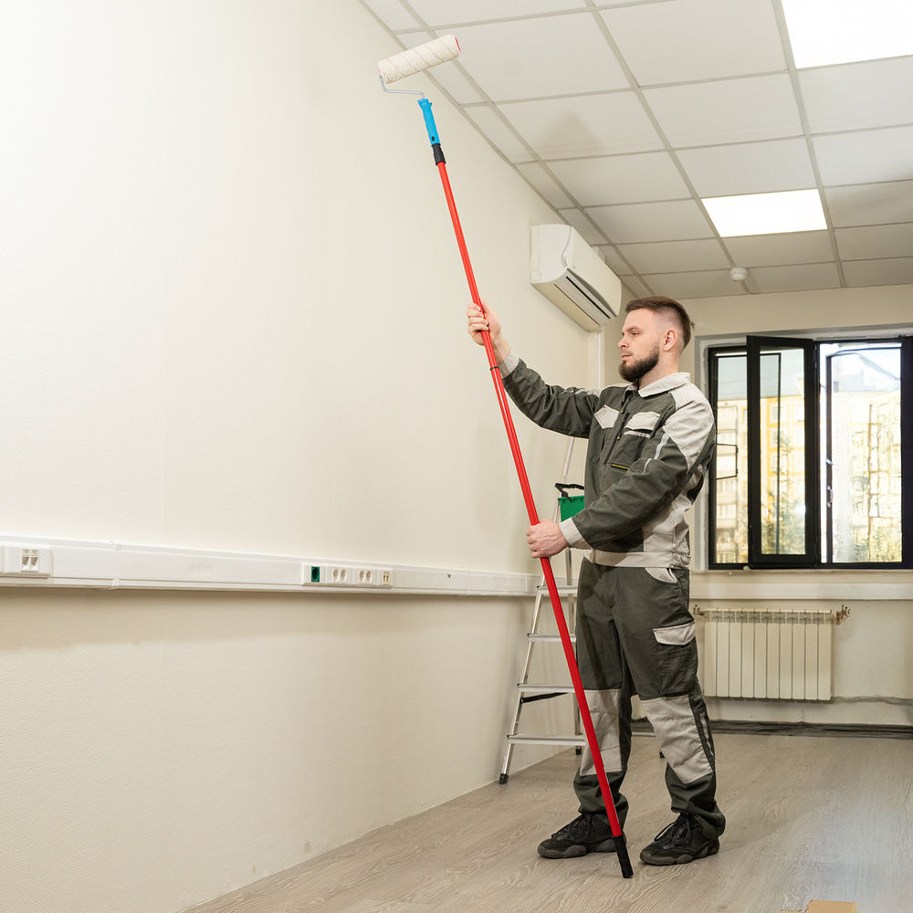 Ручка телескопическая металлическая, 1.5-3 м Matrix (81232)