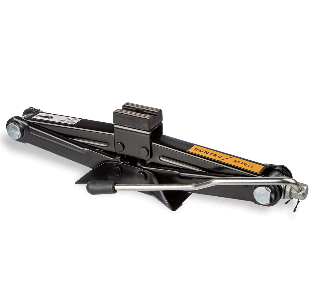 Домкрат механический (винтовой), 1.5 т, premium RUNTEC RT-MJ15