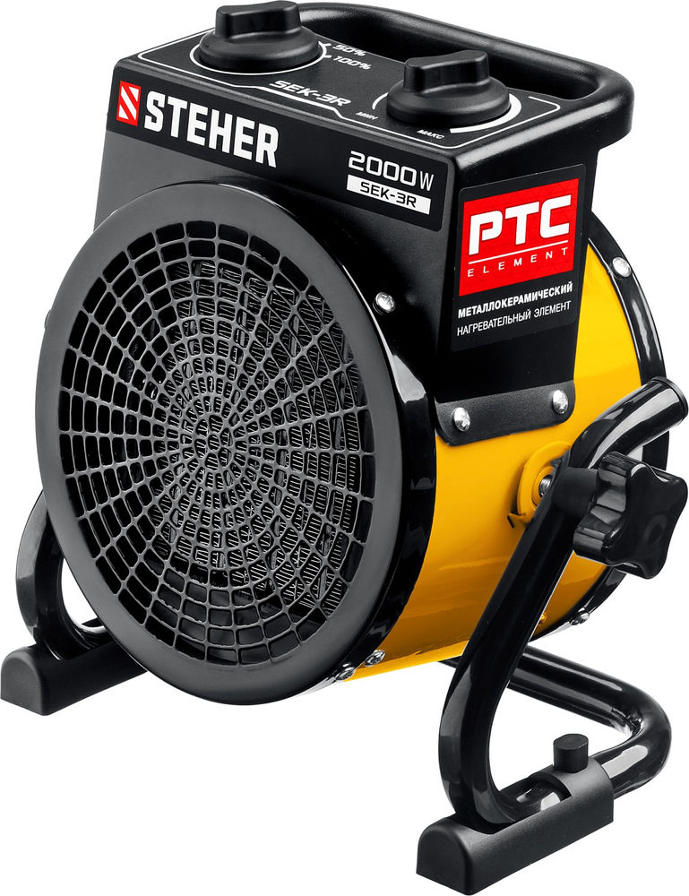 Пушка тепловая электрическая 2 кВт STEHER SEK-3R