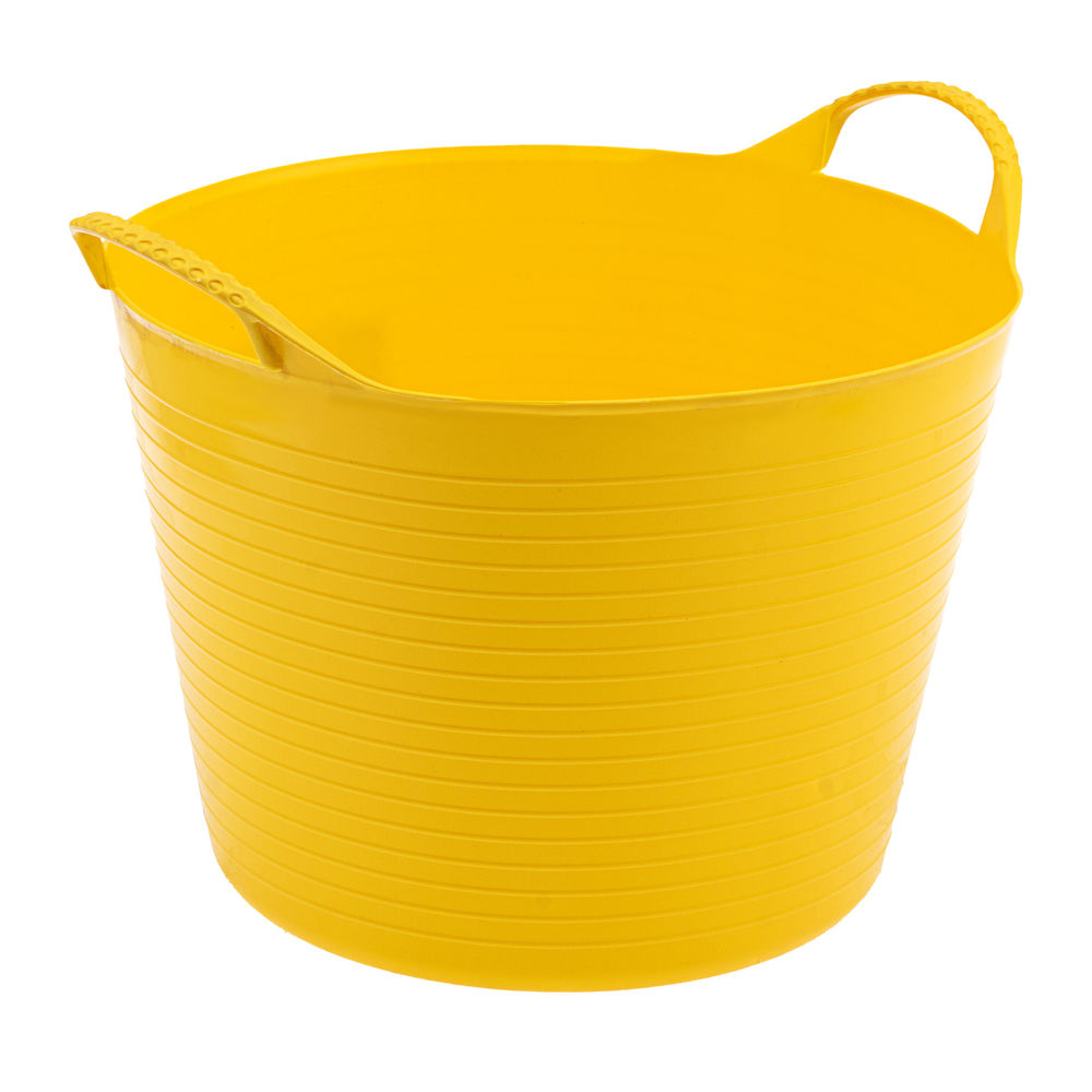 Ведро гибкое сверхпрочное, 14 л, желтое, Сибртех (67502)