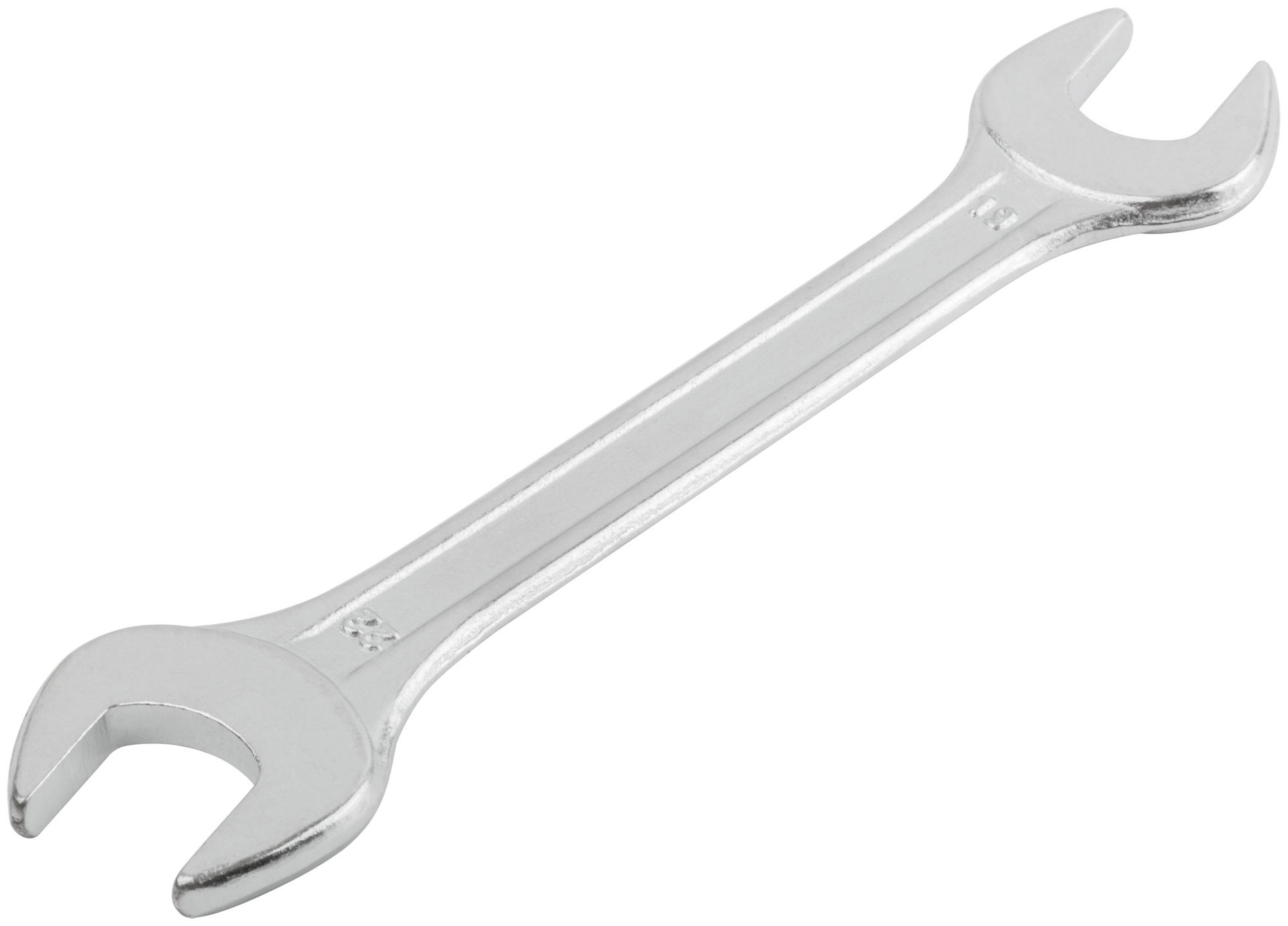 Ключ рожковый Хард, хромированное покрытие 19х22 мм (63488)