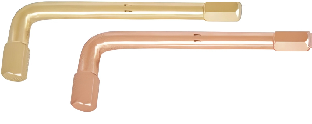 Ключ шестигранный 2 искробезопасный сплав BeCu 166-2, HORTZ